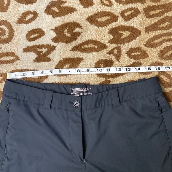 Nike Golf Women’s capri Dri Fit Tour Performance Pants Cropped charcoal Size 10 - Picture 10 of 12